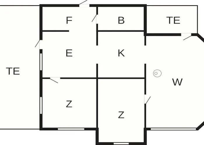 4 Person In Allinge-by Traum Σπίτι διακοπών